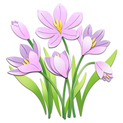 Blooming Flowers Metal Cutting Dies