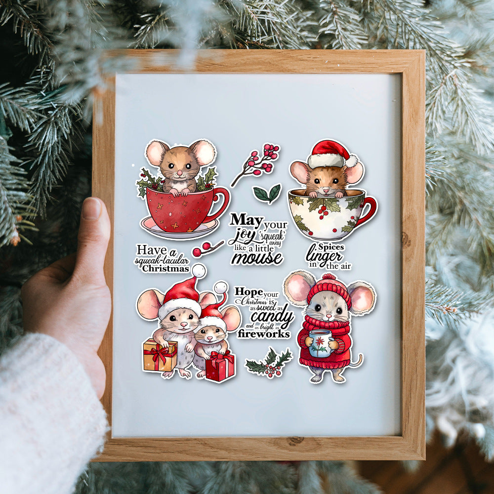 Christmas Mouse Clear Stamps