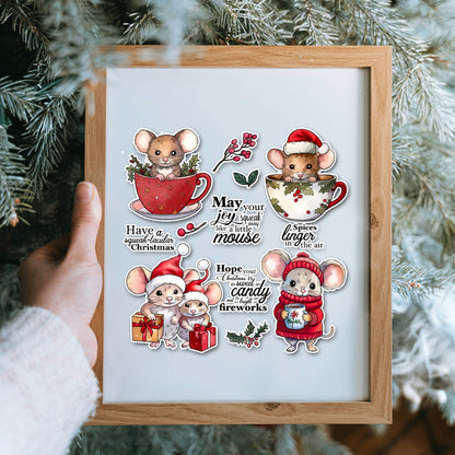 Christmas Mouse Clear Stamps