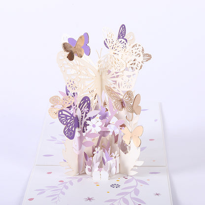 3D Butterfly Pop-Up Greeting Card