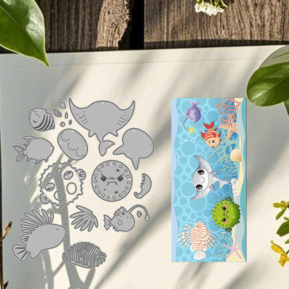 Marine Animals Metal Cutting Dies