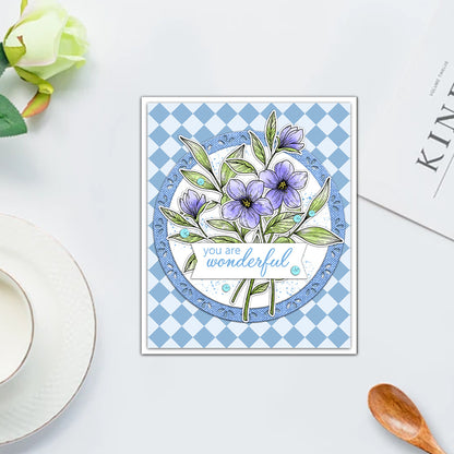 Spring Theme Dies & Stamps Set
