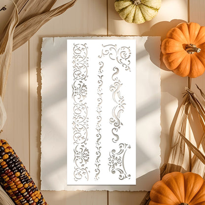 Lace Pattern DIY Painting Hollow Stencil