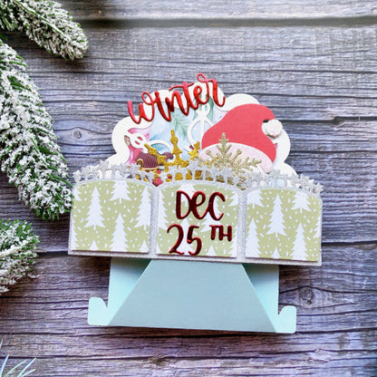 Christmas Gnome Metal Cutting Dies
