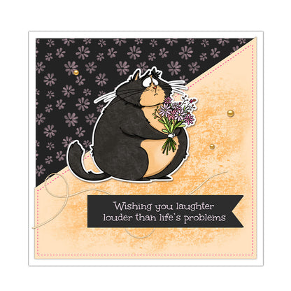 Animals Holding Bouquets Clear Stamps