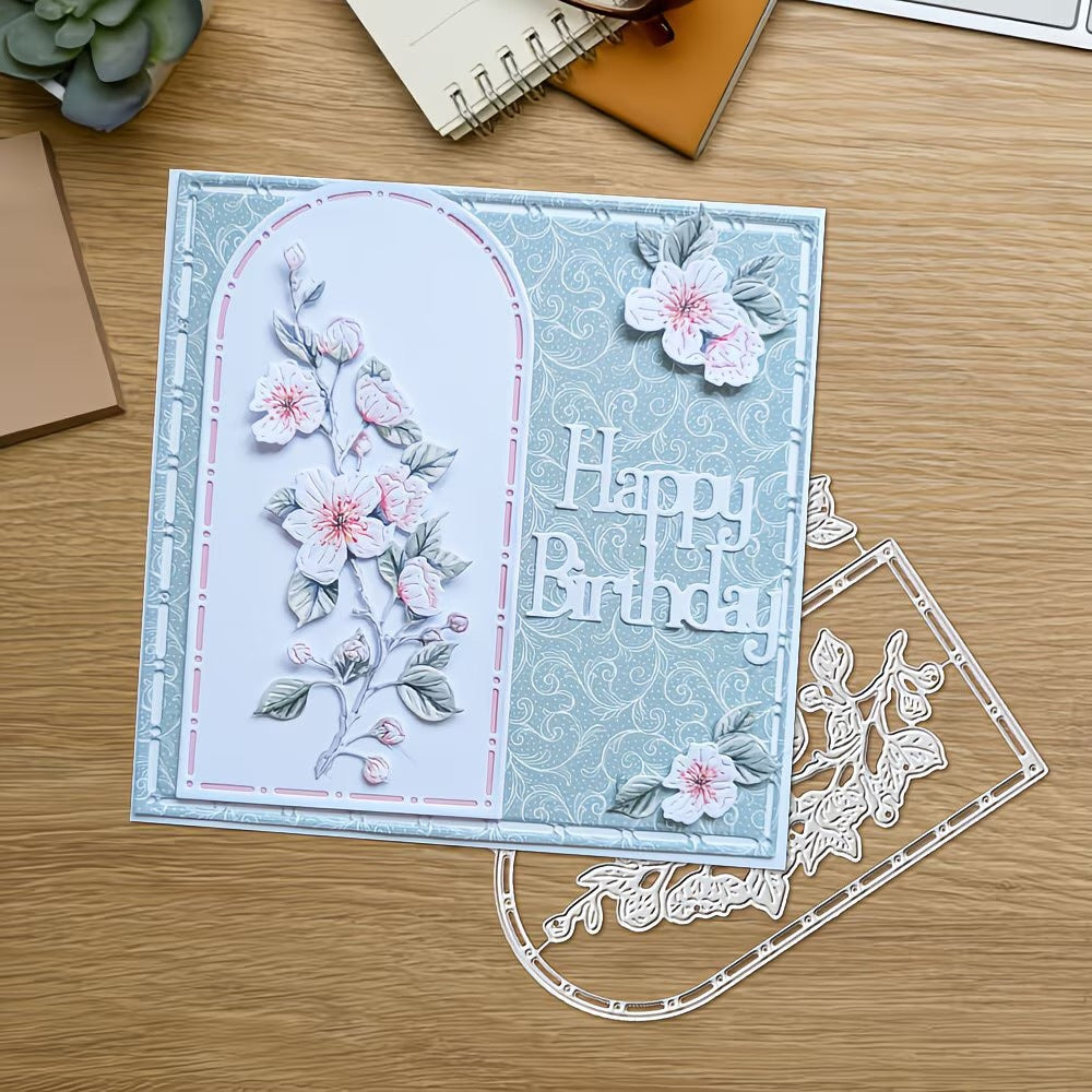 3D Flower Cutout Metal Cutting Dies