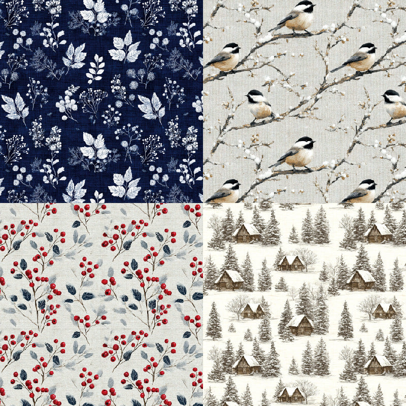 24PCS 6" Conifer Scrapbook Paper & Cardstock