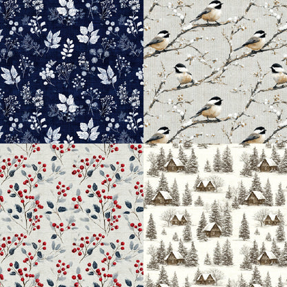 24PCS 6" Conifer Scrapbook Paper & Cardstock