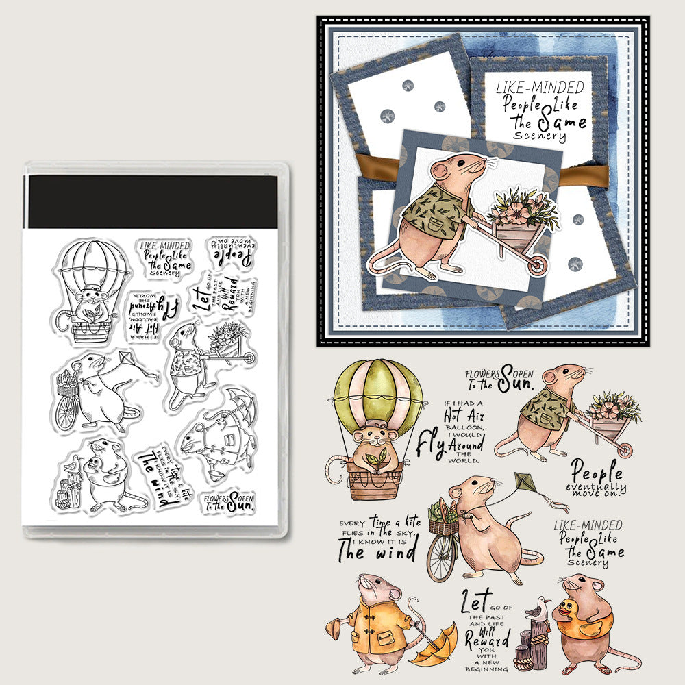 Mouse Series Clear Stamps