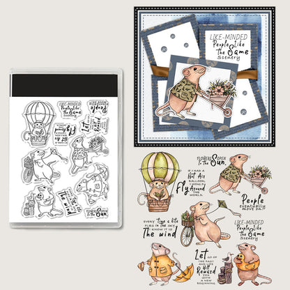 Mouse Series Clear Stamps
