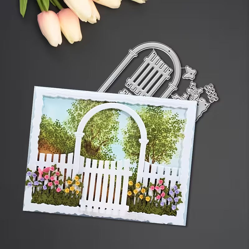 Garden Arch and Fence Metal Cutting Dies