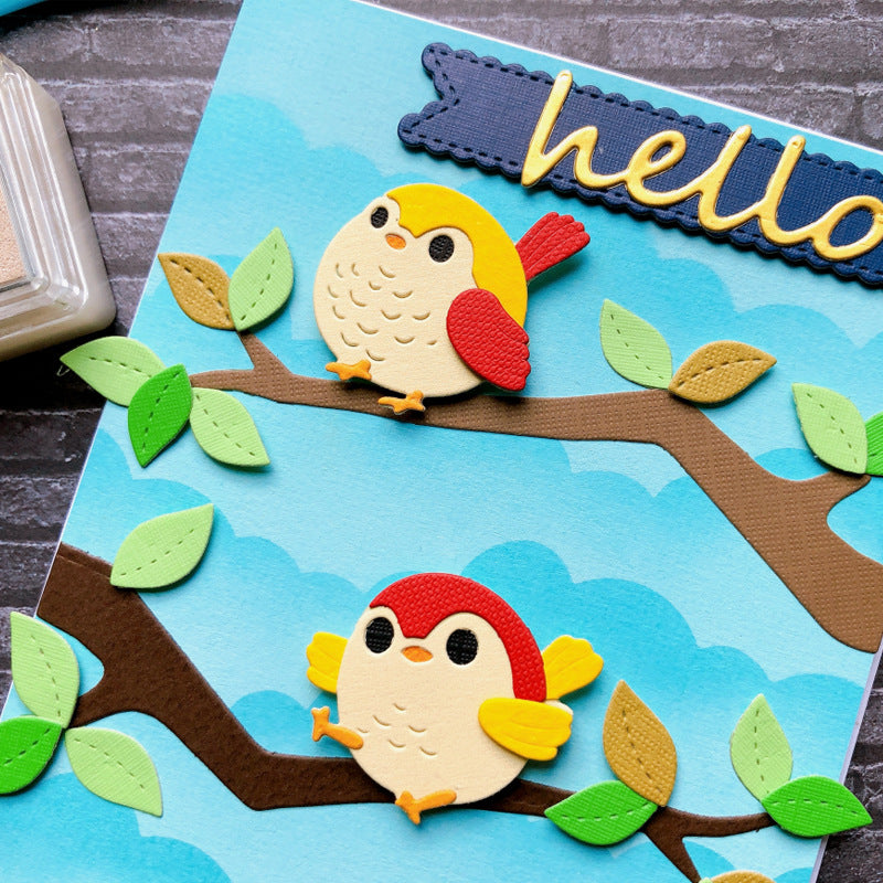 Birds Stands on the Branch Metal Cutting Dies