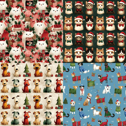 24PCS 6" Cuddle Scrapbook Paper & Cardstock