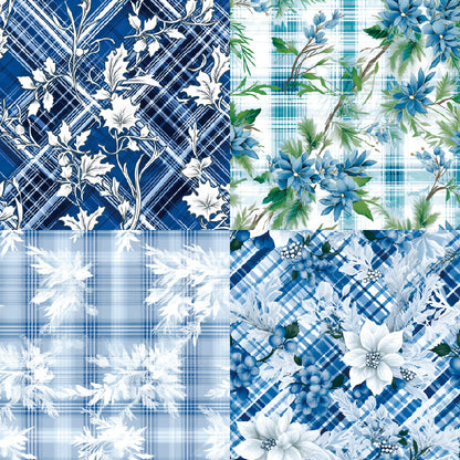 24PCS 6" Polar Scrapbook Paper & Cardstock