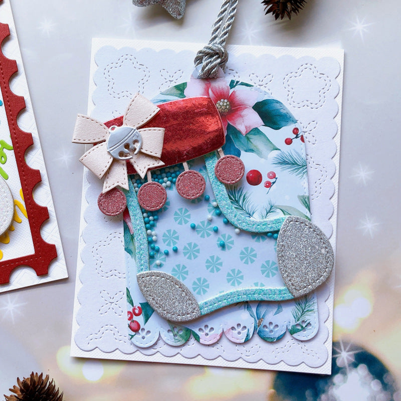 Christmas Stockings Metal Cutting Dies