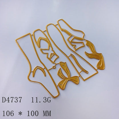 Ballet Slippers Metal Cutting Dies