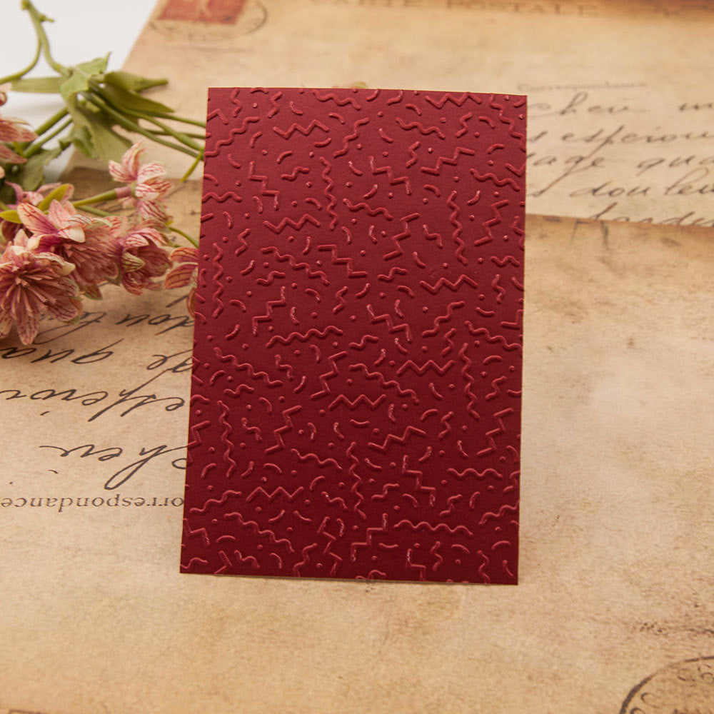Decorative Background Pattern Plastic Embossing Folder