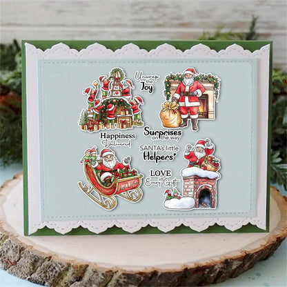 Santa Claus Clear Stamps