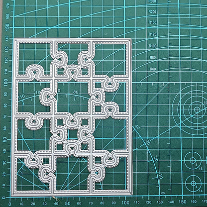 Creative Jigsaw Puzzle Background Board Cutting Dies