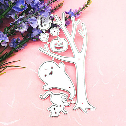 Halloween Ghost Pumpkin Cat Cutting Dies