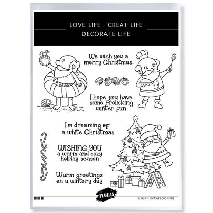 Santa Claus Dies & Stamps Set
