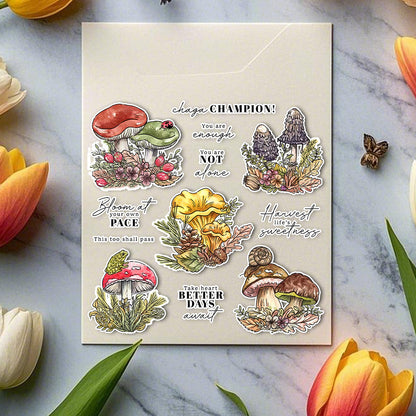 Mushroom Combination Clear Stamps