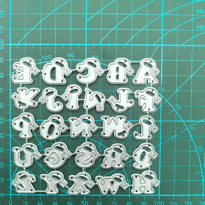 Christmas English Letters Metal Cutting Dies