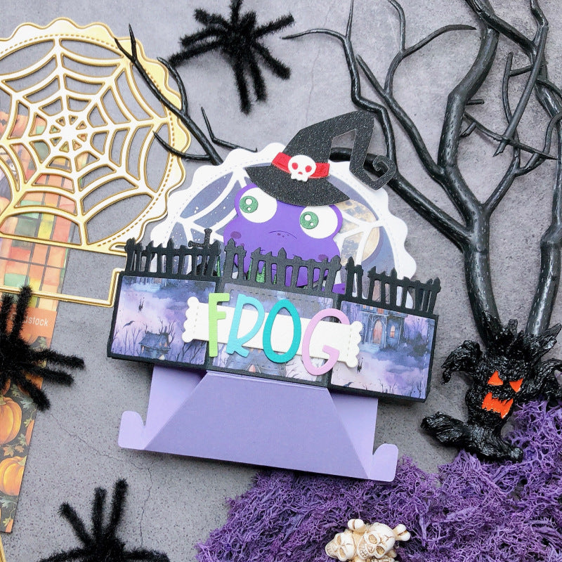 3D Halloween Card Metal Cutting Dies