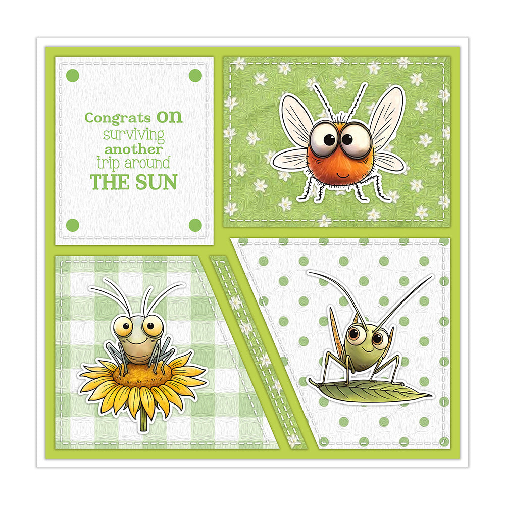 Insect Gathering Dies & Stamps Set