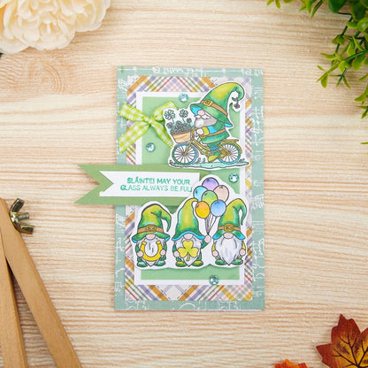 St. Patrick's Day Gnomes Clear Stamps