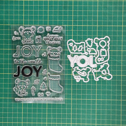Christmas Series Dies & Stamps Set