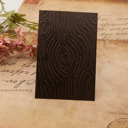 Tree Pattern Background Plastic Embossing Folder