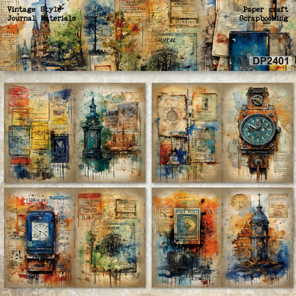 A5 Travel Journal Scrapbook Paper