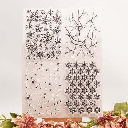 Snowflake Decoration Clear Stamps