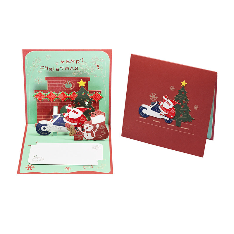 3D Creative Christmas Series Pop-Up Greeting Card