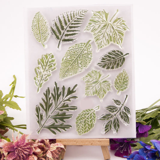 Leaves Clear Stamps