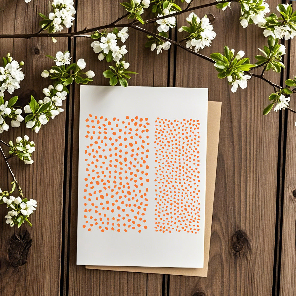 Dots DIY Painting Hollow Stencil