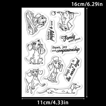Dog Series Clear Stamps