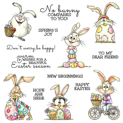Easter Bunny Dies & Stamps Set