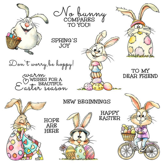 Easter Bunny Dies & Stamps Set