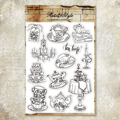 Various Patterns DIY Scrapbook Clear Stamps