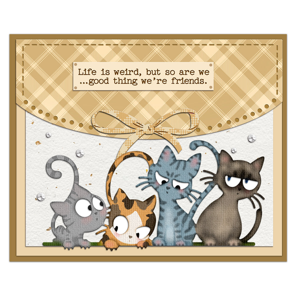 Cute Cats Metal Cutting Dies