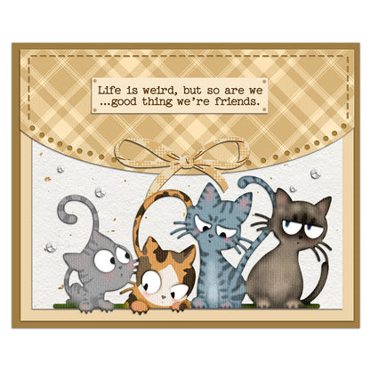 Cute Cats Metal Cutting Dies