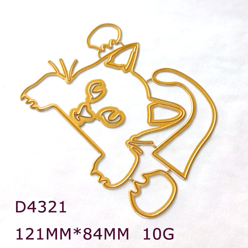 Cat Shape Metal Cutting Dies