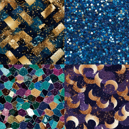 24PCS 6" Moonlight Scrapbook Paper & Cardstock