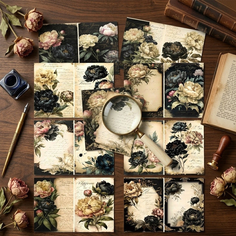 A5 Beautiful Flowers Journal Scrapbook Paper