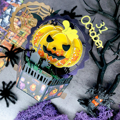 3D Halloween Card Metal Cutting Dies