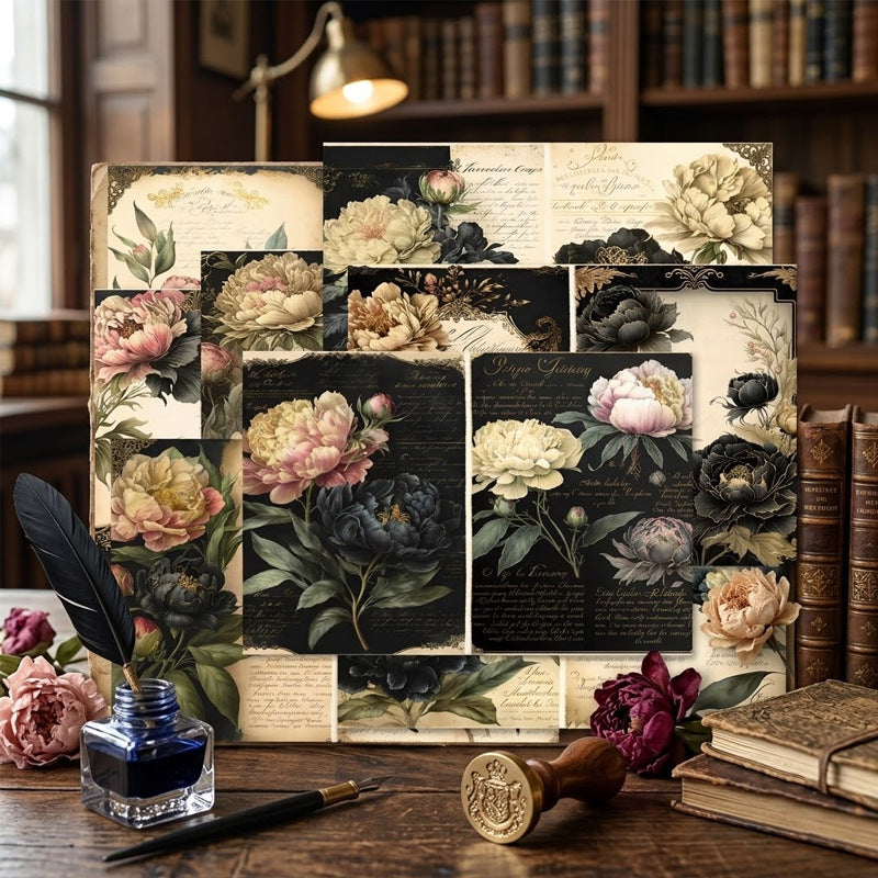 A5 Beautiful Flowers Journal Scrapbook Paper