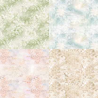 24PCS 6" Gentle Lace Scrapbook Paper & Cardstock