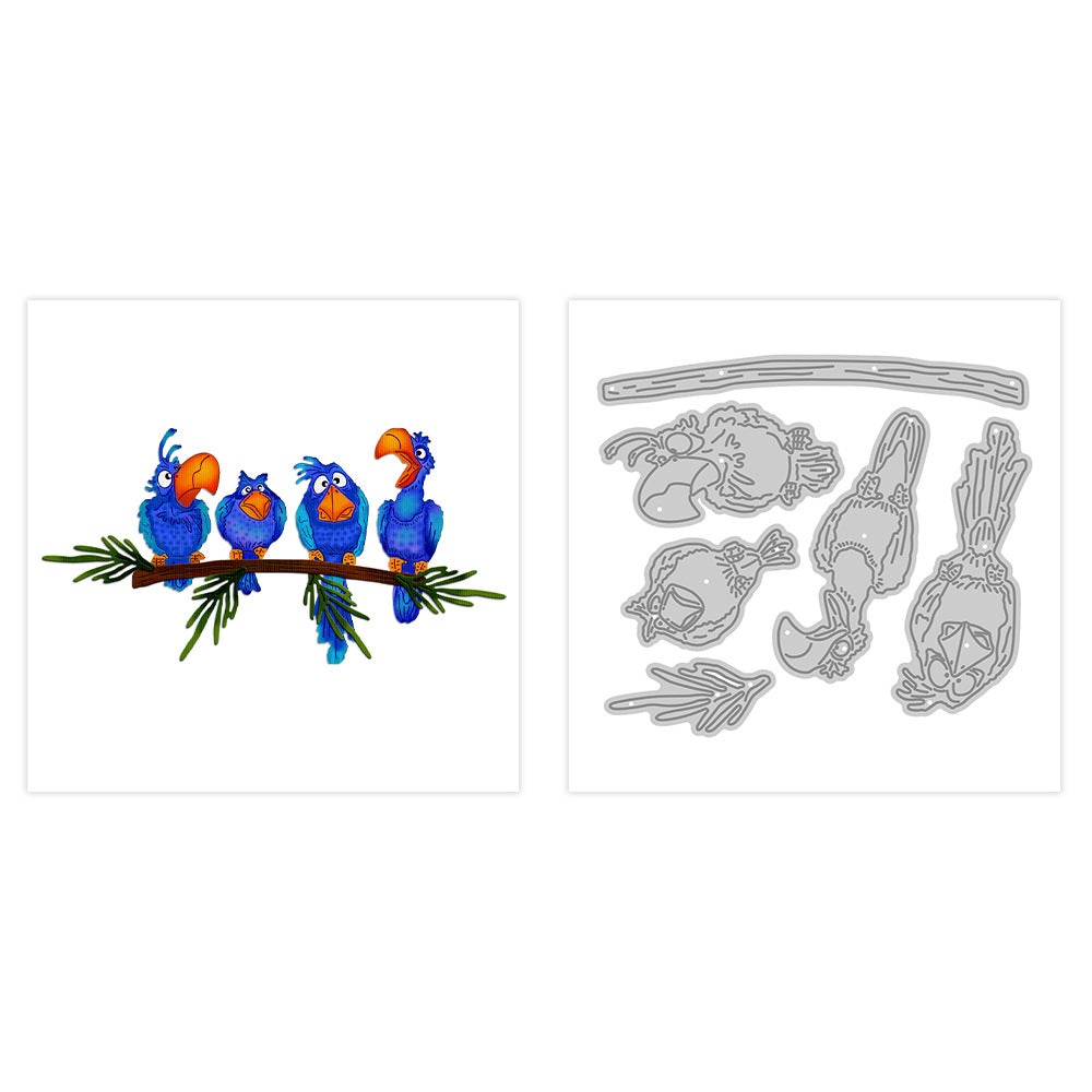 Cute Little Birds Metal Cutting Dies